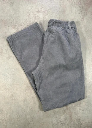 Pantalon Vintage En Velours Côtelé / Corduroy Billblass gris velours cotele, coupe droite taille 10, marca: Vintage Dressing, estado: Muito bom, tamanho: M / 38 / 10, €9.00, €10.15 inclui Proteção do Comprador Pro