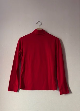 Camiseta de cuello alto roja, marque: Local, état: Très bon état, taille: L / 40 / 12, 4,00 €, 4,90 € Protection acheteurs incluse