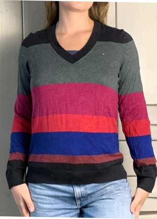 Pull Col en V Tommy Hilfiger Femme - Taille L, brand: Tommy Hilfiger, condition: Very good, size: L / 40 / 12, €15.00, €16.45 includes Buyer Protection Pro