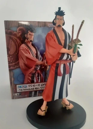 Figurine One Piece Kinemon DXF Grandline Men Wanokuni Banpresto, merk: Bandai Namco, staat: Heel goed, maat: Universeel, € 24,90, € 26,85 inclusief Kopersbescherming