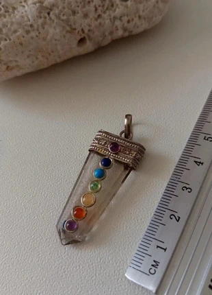 Colgante 7 chakras, staat: Heel goed, € 6,50, € 7,53 inclusief Kopersbescherming