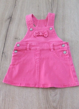 Robe salopette Tissaia Basics – Taille 3 mois – Rose vif avec nœud, marque: Tissaia, état: Très bon état, taille: 3-6 mois / 62 cm, 1,00 €, 1,75 € Protection acheteurs incluse