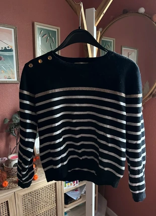 Pull marinière, marca: Peace n' Love, estado: Muito bom, tamanho: S / 36 / 8, €5.00, €5.95 inclui Proteção do Comprador