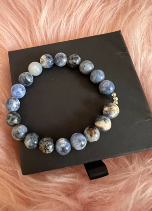 Bracciale lapislazzuli, marque: no brand, état: Neuf sans étiquette, 9,99 €, 11,19 € Protection acheteurs incluse