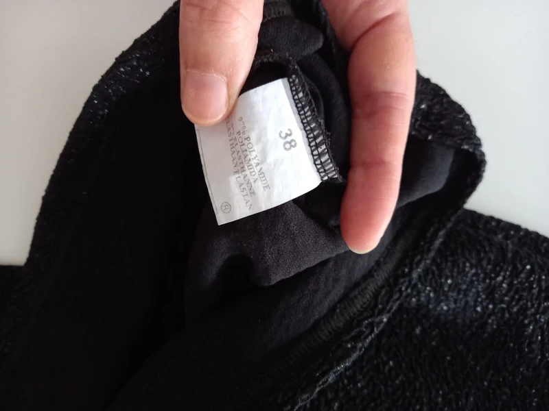 Jupe noire portefeuille Elon - photo numéro 7