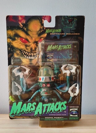 Figura Mars attacks, marque: trendmasters, état: Neuf avec étiquette, taille: Prématuré, jusqu'à 44cm, 49,00 €, 52,15 € Protection acheteurs incluse