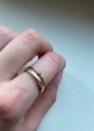 Zilverkleurige roestvrijstalen ring met zirkonia steentje maat 7, état: Neuf sans étiquette, taille: 17,3 mm, 5,00 €, 5,95 € Protection acheteurs incluse