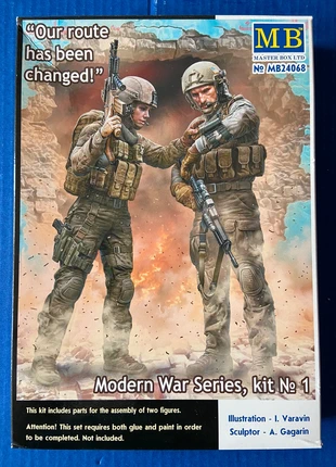 Modern War Series, kit Nº 1  Master Box 1/24, marque: master box, état: Neuf avec étiquette, taille: Taille unique, 12,00 €, 13,30 € Protection acheteurs incluse