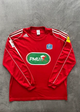 Maillot de foot coupe de France Adidas saison 2010/2011 rouge homme vintage - Taille XL, marca: adidas, estado: Muy bueno, tamaño: XL, 25,00 €, 26,95 € Protección al comprador incluida