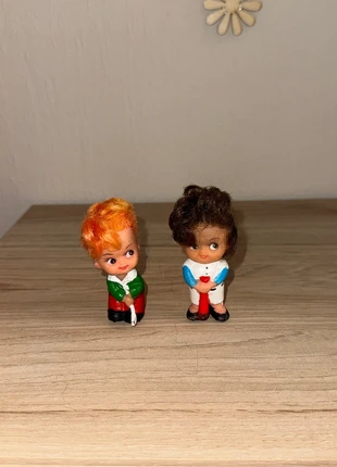 2 mini vintage poppetjes, merk: Hong Kong, staat: Heel goed, maat: Universeel, € 7,99, € 9,09 inclusief Kopersbescherming