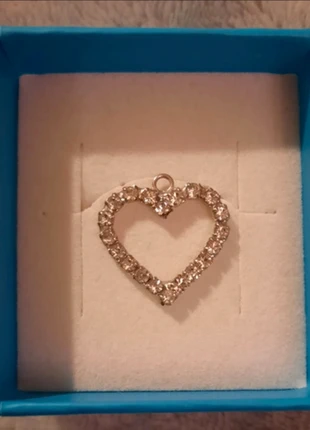 Pendentif cœur brillant, état: Très bon état, 2,00 €, 2,80 € Protection acheteurs incluse