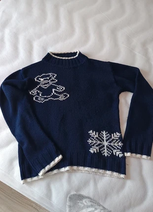 Pull pullover jumper sweater Vintage taille unique Lulu castagnette , bon état automne 2025🌸🌸, marque: Lulu Castagnette, état: Bon état, taille: Taille unique, 9,00 €, 10,15 € Protection acheteurs incluse