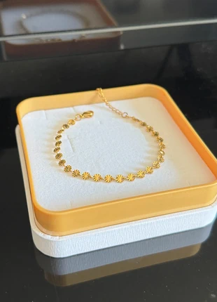 bracelet maille soleil neuf doré maillon rond or fin acier inoxydable tendance luxe, brand: histoire d'or, condition: Very good, €15.00, €16.45 includes Buyer Protection Pro