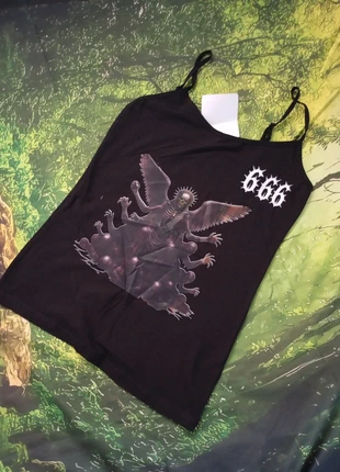 Camiseta top punk gothic, brand: Punk Rave, condizioni: Nuovo senza cartellino, taglia: M / IT 42 / EU 38, €12.90, €14.25 include la Protezione acquisti