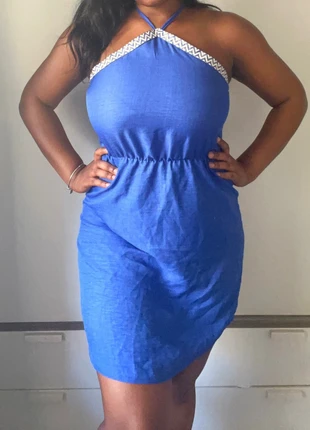 Robe femme bleue Cache cache, marke: Cache Cache, zustand: Neu, größe: L / 40 / 12, 14,00 €, 15,40 € inklusive Vinted-Käuferschutz