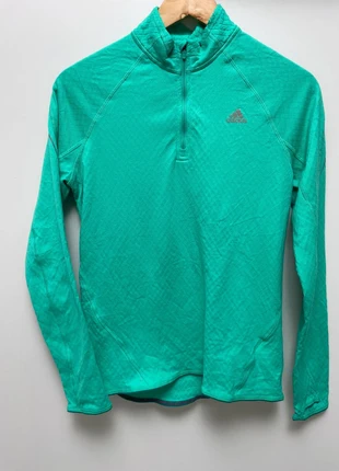 Haut de running à demi-zip Adidas réfléchissant, brand: adidas, condition: Good, size: M / 38 / 10, €18.00, €19.60 includes Buyer Protection