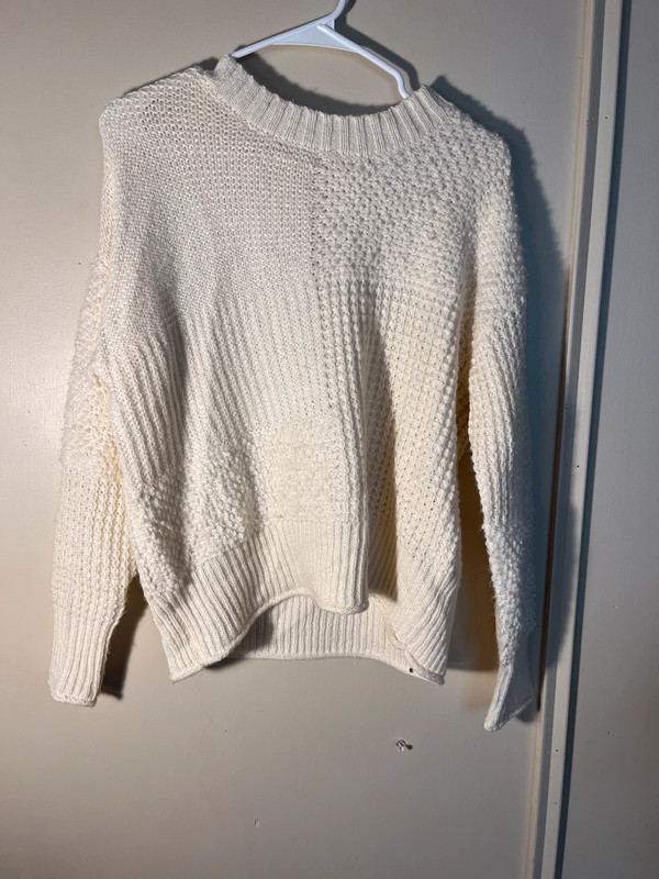 Cream sweater 1