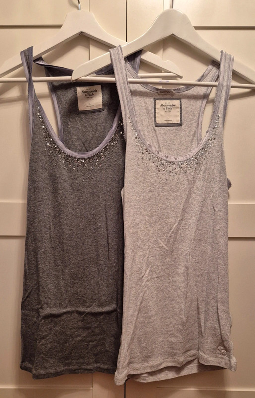 2 tops Abercrombie&Fitch met pailletten 1