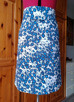 Jupe blanc bleu taille haute Trucco 38, marque: Trucco, état: Très bon état, taille: M / 38 / 10, 6,00 €, 7,00 € Protection acheteurs incluse