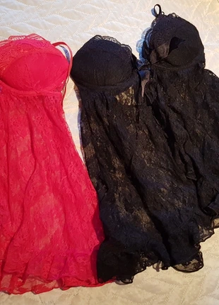 Set 2 lingerie bustier sexy beha soutiens neuf nieuw, merk: Set, staat: Nieuw zonder prijskaartje, maat: S / 36 / 8, € 10,00, € 11,20 inclusief Kopersbescherming