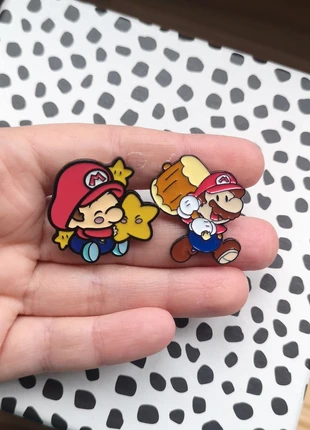 🔧 Duo de pin's neufs Super Mario Bros, brand: Super Mario, condition: New without tags, €8.00, €9.10 includes Buyer Protection