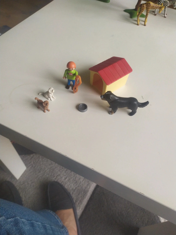 Playmobil Chien et niche