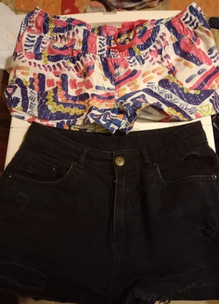 Set di 2 short Esmara e Terranova, marque: Esmara, état: Très bon état, taille: M / 38 / 10, 3,00 €, 3,85 € Protection acheteurs incluse