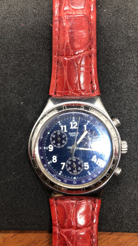 Swatch irony hotsell chrono 4 jewels