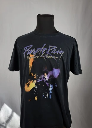 T-shirt Prince Purple Rain vintage officiel  100% coton noir merch concert années 2000, brand: Prince, condizioni: Ottime, taglia: XL, €35.00, €37.45 include la Protezione acquisti Pro