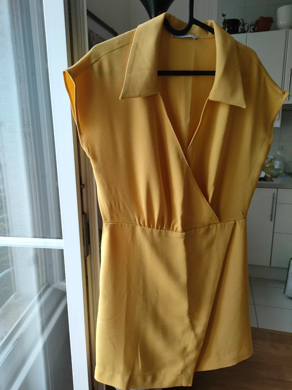 Robe jaune mango 1