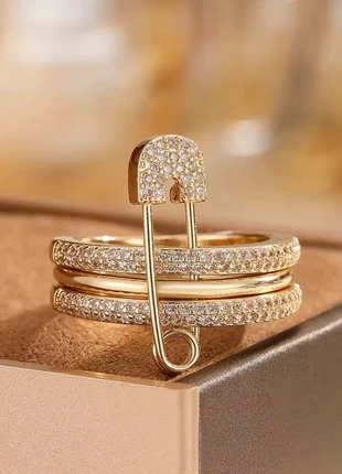 bague argentée à strass, marque: My Jewellery, état: Neuf sans étiquette, taille: 16,5 mm, 25,00 €, 26,95 € Protection acheteurs incluse