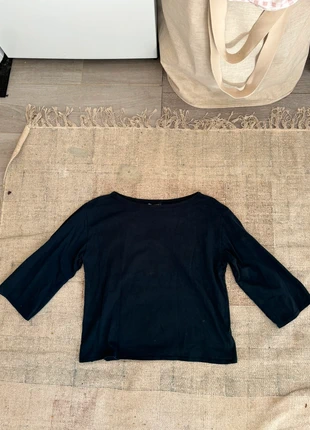 Cotton boatneck 3/4 sleeve top, marque: Zara, état: Très bon état, taille: S / 36 / 8, 7,00 €, 8,05 € Protection acheteurs incluse