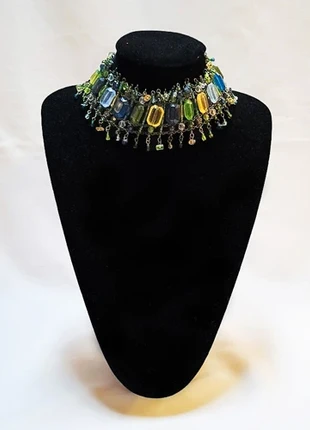 Vintage choker, merk: NO LABEL, staat: Heel goed, € 5,00, € 5,95 inclusief Kopersbescherming