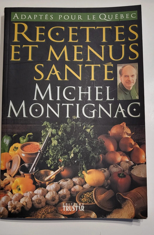Livre recettes et menus santé Michel Montignac 1