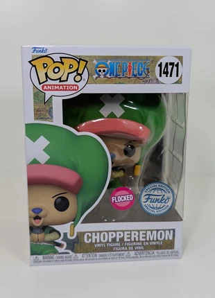 Funko Pop! Chopperemon (Flocked) | One Piece #1471 (Special Edition) NEW, marca: Funko Pop, estado: Novo com etiquetas, tamanho: Tamanho único, €10.00, €11.20 inclui Proteção do Comprador