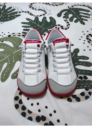 Zapatillas Hobebear Blancas y Rojas, marque: hobebear, état: Neuf sans étiquette, taille: 37, 10,00 €, 11,20 € Protection acheteurs incluse