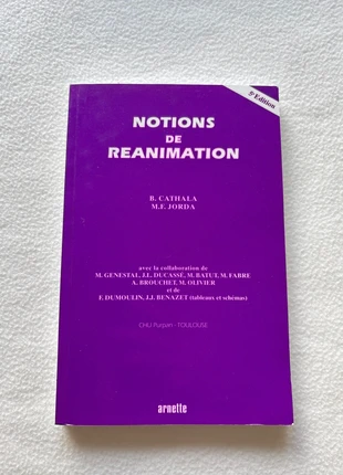 Notions de réanimation - 5ᵉ édition, zustand: Sehr gut, 4,00 €, 4,90 € inklusive Vinted-Käuferschutz