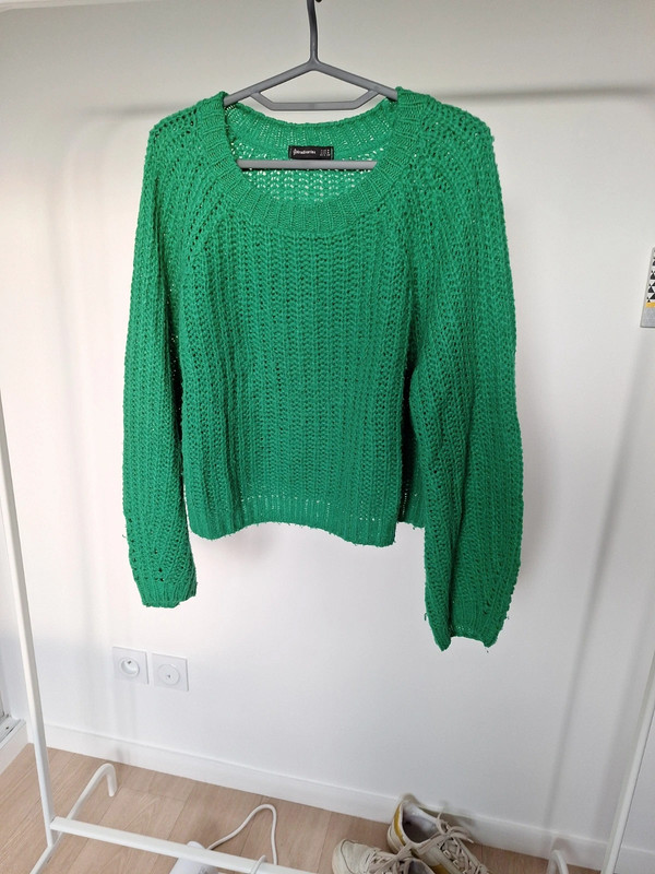 Pull vert Stradivarius TM