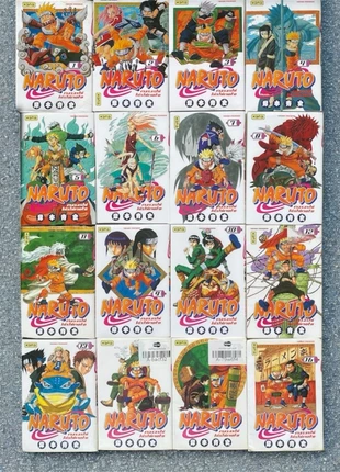 Naruto Tomes 1 à 16 – Manga Shonen Masashi Kishimoto – Édition Française, Bon État, condition: Very good, €45.00, €47.95 includes Buyer Protection