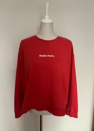 Sudadera roja Zara, merk: Zara, staat: Heel goed, maat: L / 40 / 12, € 6,00, € 7,00 inclusief Kopersbescherming