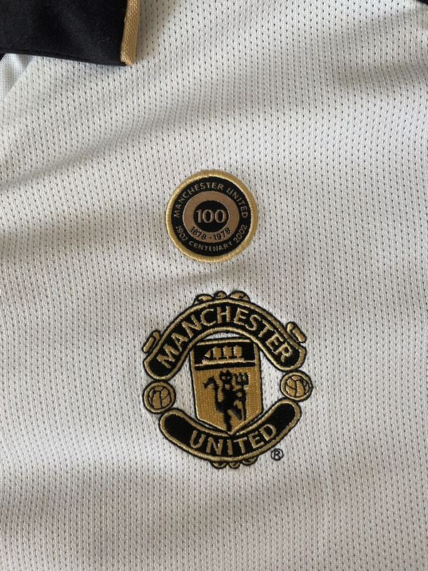 Manchester United 2002 reversible away third shirt RARE Centenary Edition Vinted