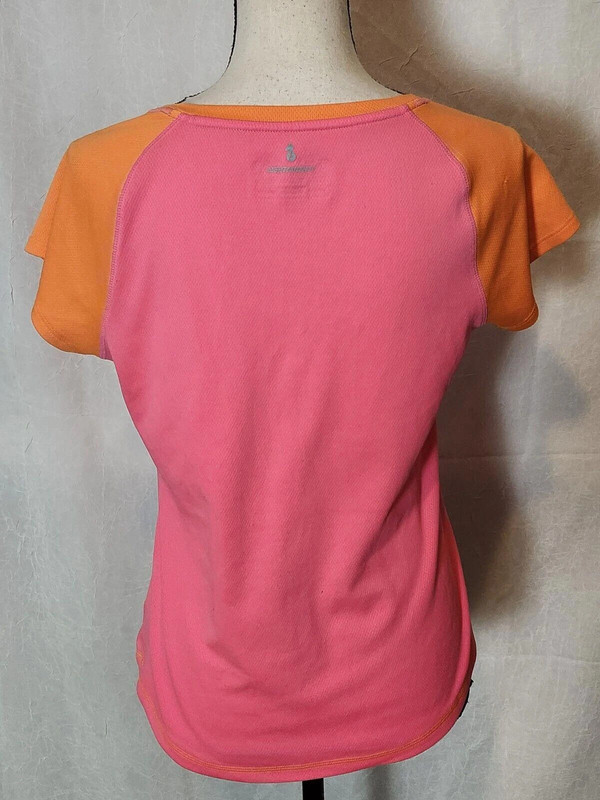 New Balance Women'S Athletic Top Medium Pink/Orange 4