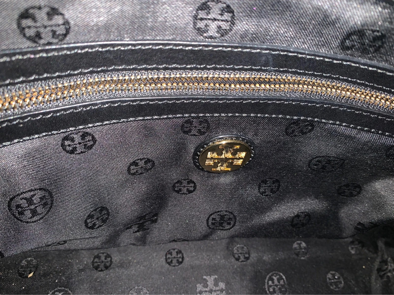 Tory Burch gray and black bag - medium size | Vinted