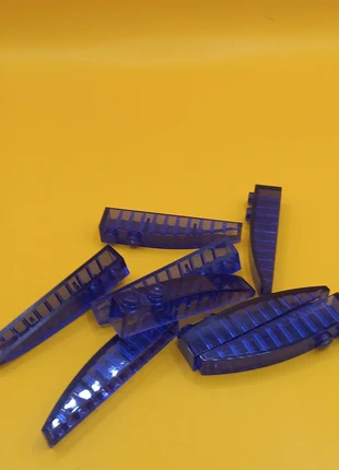 Lot de 10 Slope, Curved trans purple 6 x 1 (référence : 42022), brand: LEGO, condition: Very good, size: One size, €1.79, €2.58 includes Buyer Protection Pro