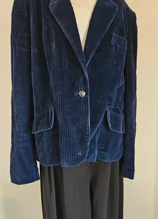 Giacca in velluto blu 💙, marca: Trafalgar Square, estado: Muito bom, tamanho: M / 38 / 10, €11.00, €12.25 inclui Proteção do Comprador