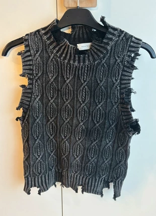 Gilet in lanetta con dettagli, marque: Anonimo, état: Neuf sans étiquette, taille: Taille unique, 5,00 €, 5,95 € Protection acheteurs incluse