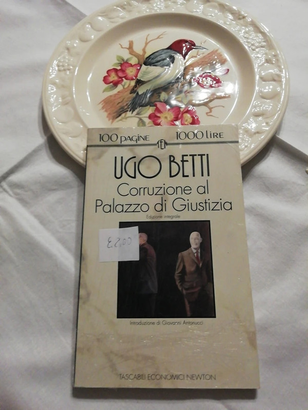 Corruzione al palazzo di giustizia di Ugo Betti