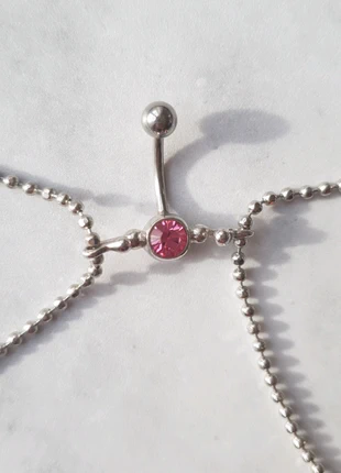 💗Piercing nombril avec chaîne tour de taille💗, zustand: Gut, 4,00 €, 4,90 € inklusive Vinted-Käuferschutz