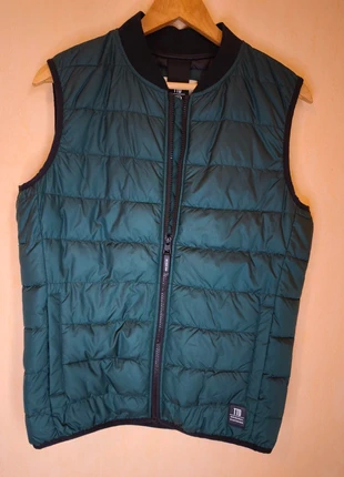 Doudoune sans manches verte Tom Tailor Denim homme - Taille S, brand: Tom Tailor, condition: Very good, size: S, €19.00, €20.65 includes Buyer Protection