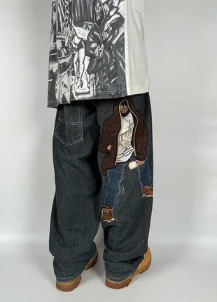 Jean baggy Since 2011 vintage collection rare Hip Hop style y2k brodé 90’s, merk: Vintage Dressing, staat: Heel goed, maat: XL, € 85,00, € 89,95 inclusief Kopersbescherming